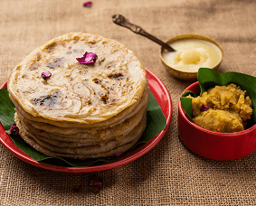 Puran Poli with kadhi